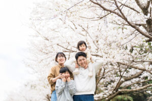 桜撮影会の写真です