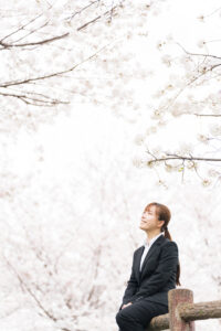 桜撮影会の写真です