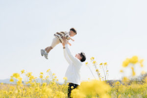 菜の花撮影会の写真です