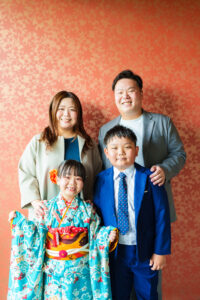 七五三の写真です