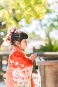 七五三の写真です