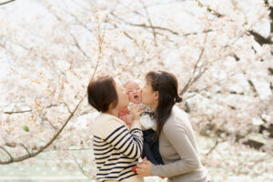 桜撮影会の写真です