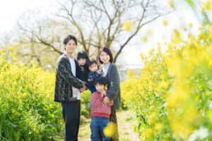 菜の花撮影会の写真です
