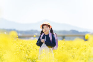 菜の花撮影会の写真です