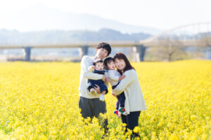 菜の花撮影会の写真です