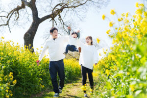 菜の花撮影会の写真です
